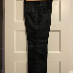 Rachel Zoe Pant, size 10, Black/Blue